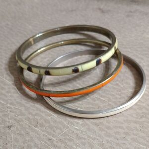 Brass Mother-of-Pearl Bangle Set
